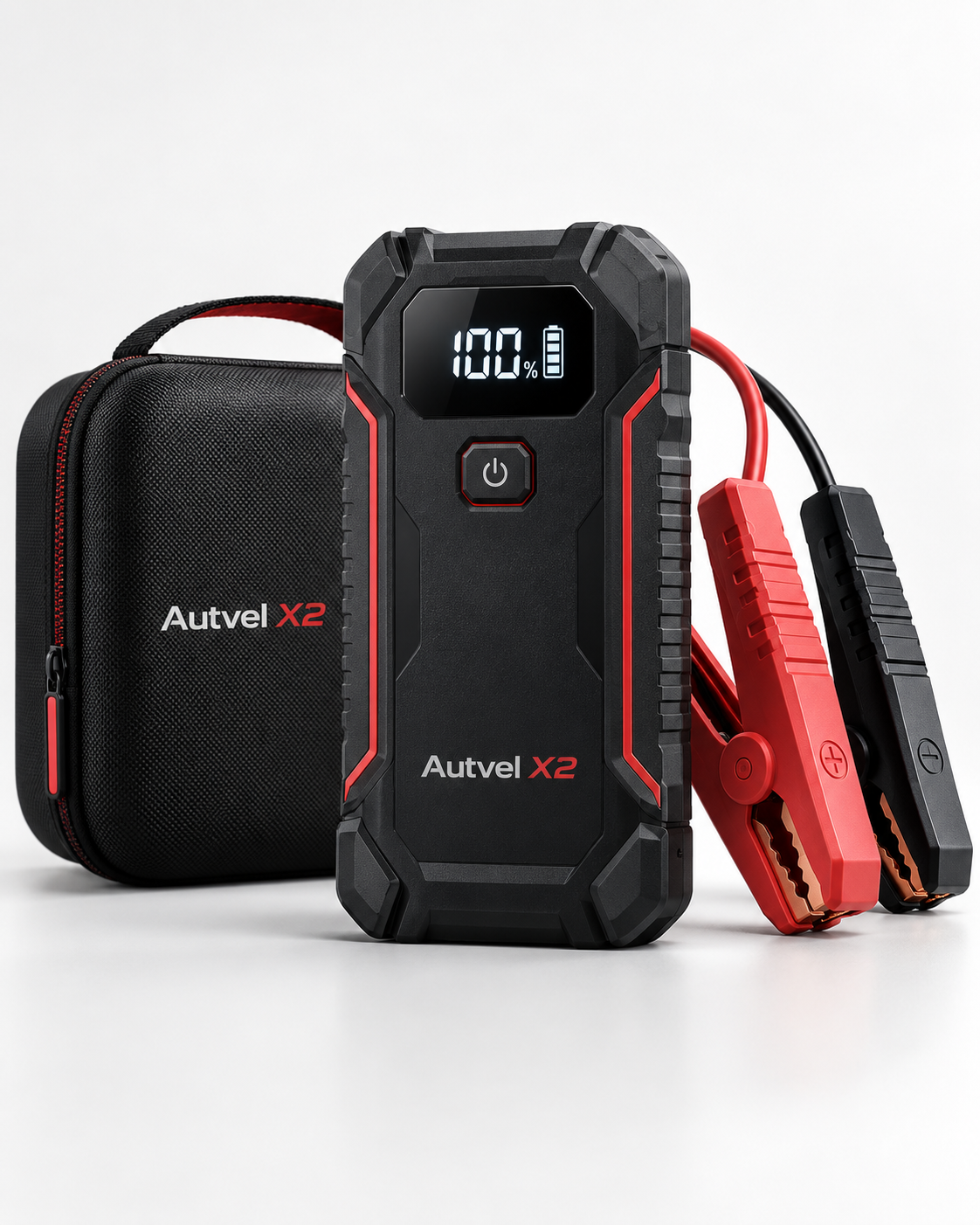 Autvel Rescue 2X — Arrancador de batería y compresor de aire para coche