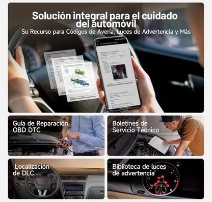 Autvel OBD2 Diagnosis Bluetooth,Diagnosis Coche multimarca para IOS y Android.
